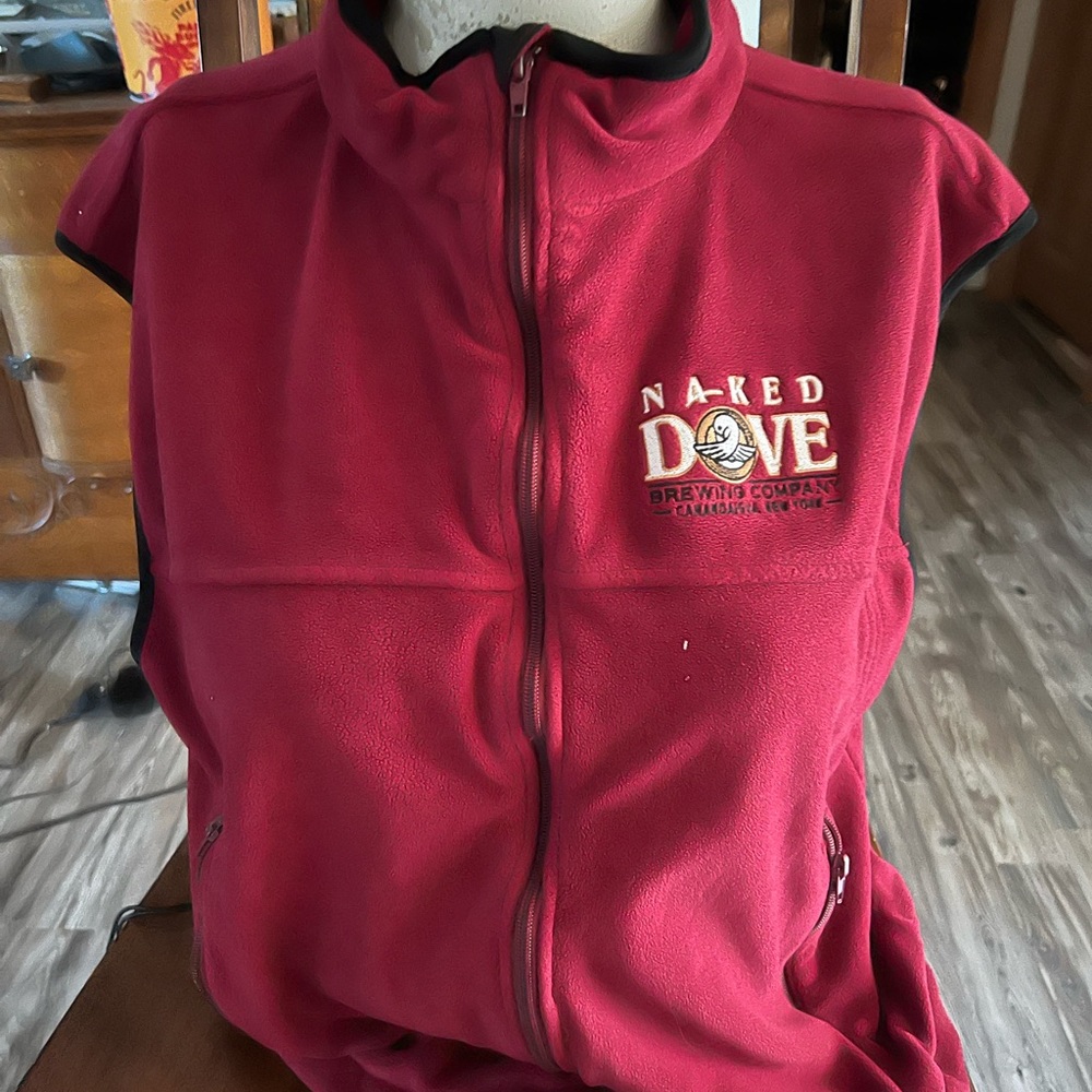 Naked dove brewer vest